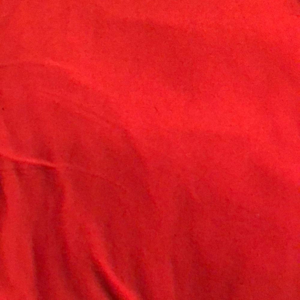 TC LuLaRoe Leggings Red with coral tone